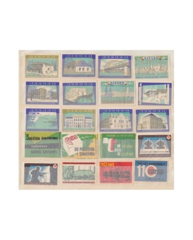 F-EX6483 HUNGARY CZECHOSLOVAKIA RUSSIA MATCHES CINDERELLA LOT +100 DIFF
