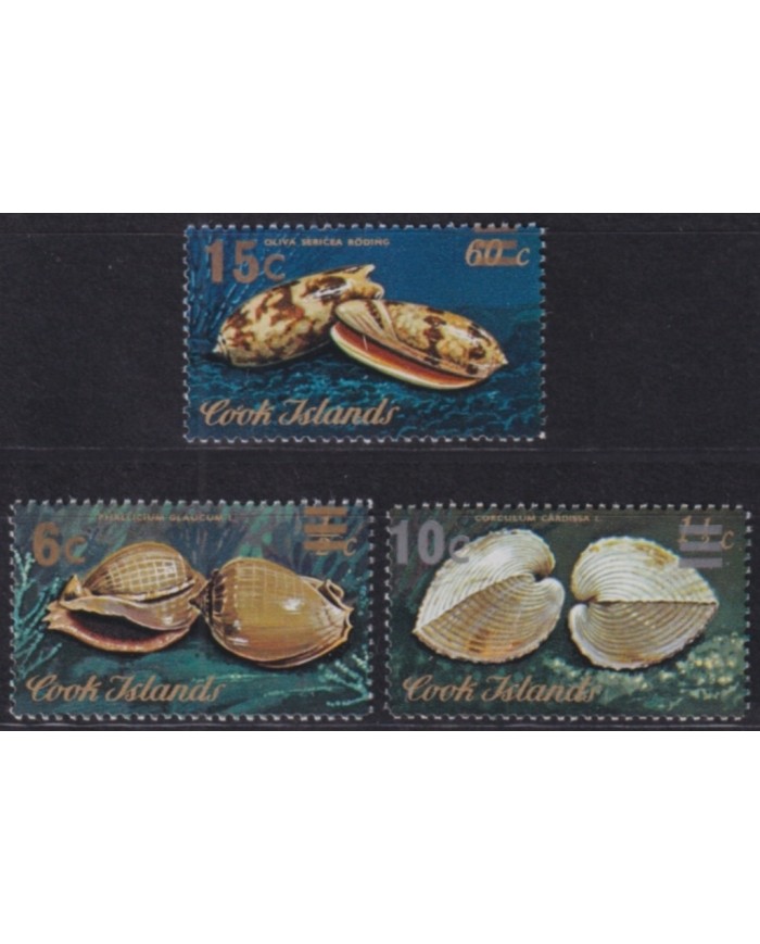 F-EX50054 COOK IS MNH 1979 MARINE WILDLIFE SHELL SNAIL.