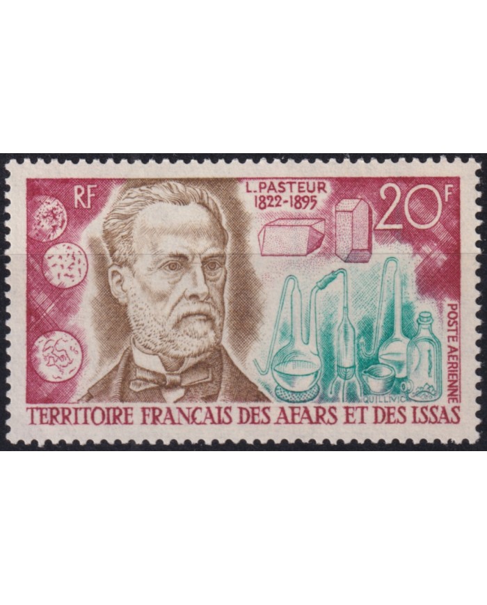 F-EX49969 AFARS ET DES ISSAS SOMALIA MNH 1972 MILK LOUIS PASTEUR.