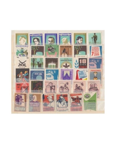 F-EX6483 HUNGARY CZECHOSLOVAKIA RUSSIA MATCHES CINDERELLA LOT +100 DIFF