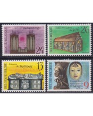 F-EX50173 BELGIUM BELGIQUE MNH 1988 CULTURAL HERITAGE ETHNOGRAPHY.