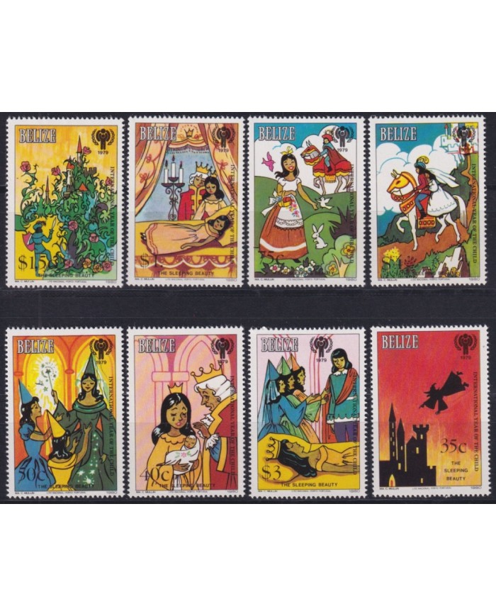 F-EX49916 BELIZE MNH 1979 1980 UNICEF CHILDREN TALES