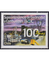 F-EX49928 CHILE MNH 2004 CENT. ENERGY ELECTRICITY INTENDENCE.