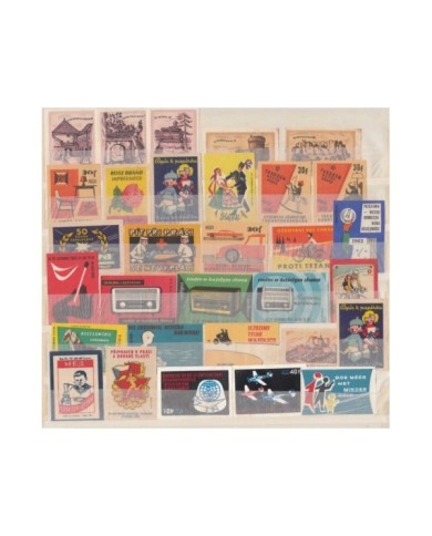 F-EX6486 HUNGARY CZECHOSLOVAKIA RUSSIA MATCHES CINDERELLA LOT +100 DIFF