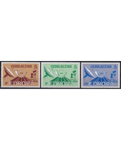 F-EX48369 GIBRALTAR MNH 1979 EUROPA TELECOMMUNICATIONS RADAR.