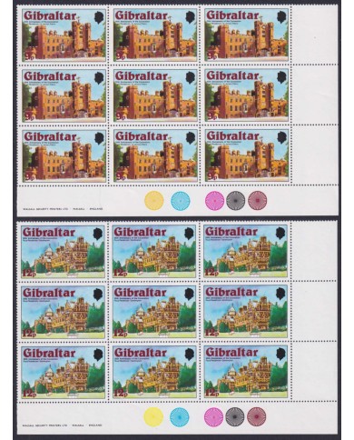 F-EX48009 GIBRALTAR MNH 1978 25th ANNIV CORONATION CASTLE ROYAL RESIDENCE.