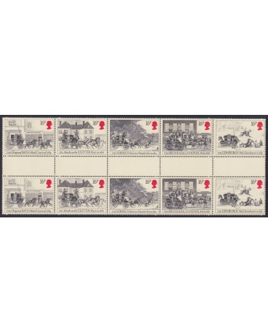 F-EX49802 UK ENGLAND MNH 1984 FIRST MAIL COACH RUN.