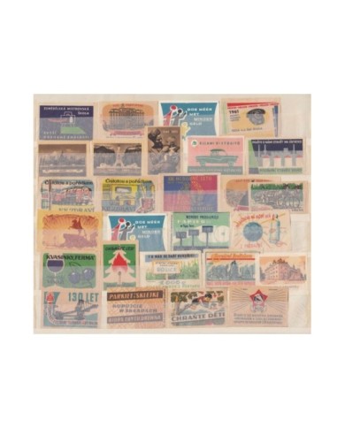 F-EX6486 HUNGARY CZECHOSLOVAKIA RUSSIA MATCHES CINDERELLA LOT +100 DIFF