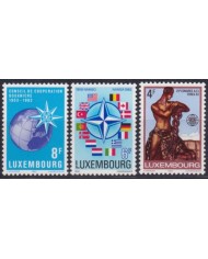 F-EX50172 LUXEMBOURG MNH 1983 NATO CONGRESS CUSTOM COOPERATION & FOREX.
