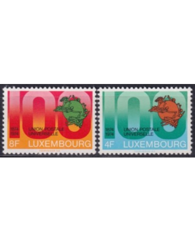 F-EX50171 LUXEMBOURG MNH 1974 UPU CENTENARIAL.