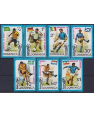 F-EX50620 DOMINICA MNH 1974 MUNICH WORLD CUP SOCCER FOOTBAL.