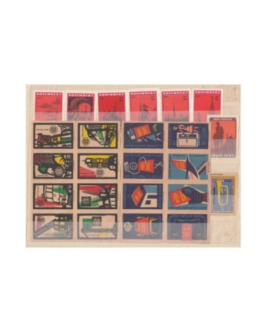 F-EX6487 HUNGARY CZECHOSLOVAKIA RUSSIA MATCHES CINDERELLA LOT +100 DIFF.