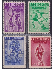 F-EX50667 ALBANIA MNH 1959 SPARTAK SPARTACIST SOCCER FUTBOL FOOTBALL.
