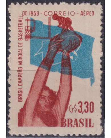 F-EX50668 BRAZIL MNH 1959 BASKETBALL WORLD CHAMPIONSHIP