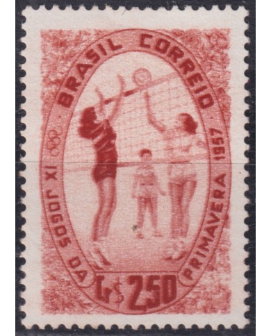 F-EX50646 BRAZIL MNH 1957 WOMAN VOLLEYBALL SPRINT GAMES.