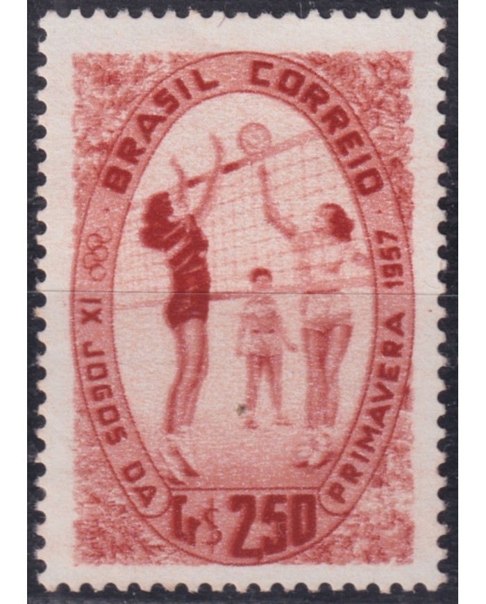 F-EX50646 BRAZIL MNH 1957 WOMAN VOLLEYBALL SPRINT GAMES.