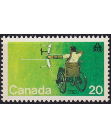 F-EX50706 CANADA MNH 1976 PARALYMPIC GAMES ARCHERY.