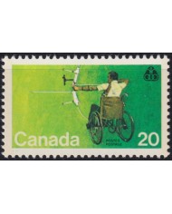 F-EX50706 CANADA MNH 1976 PARALYMPIC GAMES ARCHERY.