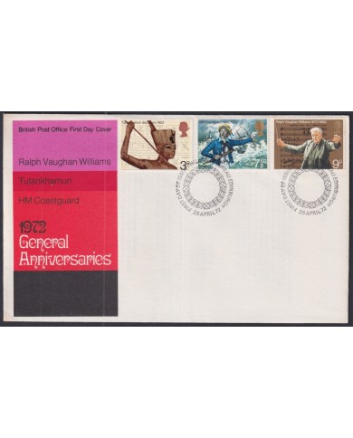 F-EX51241 UK ENGLAND FDC 1972 EDINBURGH TUTANKHAMUN HM COASTGUARD WILLIAMS. F-EX51241 UK ENGLAND FDC 1972 EDINBURGH TUTANKHAMUN HM COASTGUARD WILLIAMS.