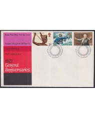 F-EX51241 UK ENGLAND FDC 1972 EDINBURGH TUTANKHAMUN HM COASTGUARD WILLIAMS.