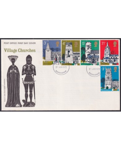 F-EX51244 UK ENGLAND FDC 1972 BIRMINGHAM VILLAGE CHURCH ARCHITECTURE. F-EX51244 UK ENGLAND FDC 1972 BIRMINGHAM VILLAGE CHURCH ARCHITECTURE.