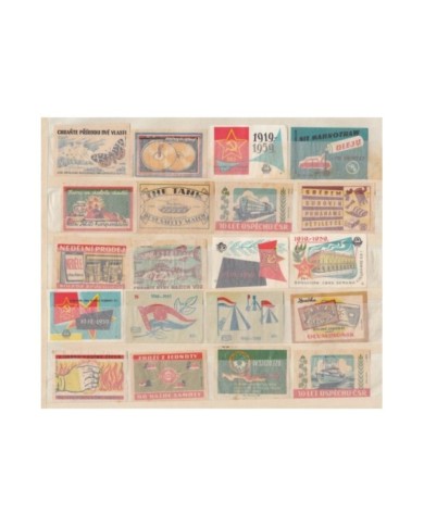 F-EX6492 HUNGARY CZECHOSLOVAKIA RUSSIA MATCHES CINDERELLA LOT +80 DIFF