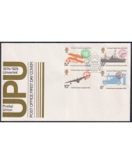 F-EX51259 UK ENGLAND FDC 1974 EDINBURGH UPU CENTENARY AVION AIRPLANE SHIP CAR. F-EX51259 UK ENGLAND FDC 1974 EDINBURGH UPU CENTENARY AVION AIRPLANE SHIP CAR.