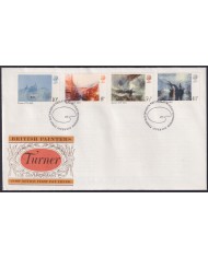 F-EX51263 UK ENGLAND FDC 1975 EDINBURGH ART PAINTING TURNER. F-EX51263 UK ENGLAND FDC 1975 EDINBURGH ART PAINTING TURNER.