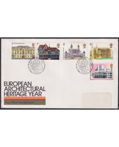 F-EX51267 UK ENGLAND FDC 1975 EDINBURGH EUROPEAN HERITAGE ARCHITECTURE. F-EX51267 UK ENGLAND FDC 1975 EDINBURGH EUROPEAN HERITAGE ARCHITECTURE.