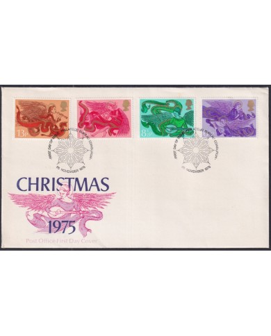 F-EX51273 UK ENGLAND FDC 1975 EDINBURGH CHRISTMAS NAVIDAD MUSIC ANGELS. F-EX51273 UK ENGLAND FDC 1975 EDINBURGH CHRISTMAS NAVIDAD MUSIC ANGELS.