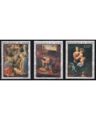 F-EX50940 NIGER MNH 1974 CHRISTMAS NAVIDAD ART PAINTING MURILLO LIPPI CORREGIO.