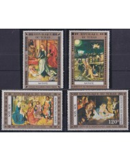 F-EX50948 CHAD TCHAD MNH 1976 CHRISTMAS NAVIDAD ART PAINTING GERARD DAVID.