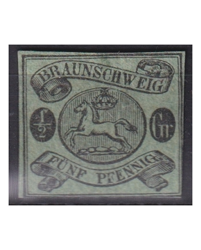 F-EX45677 GERMANY CLASSIC BRAUNSCHWEIG 1864 HORSE UNUSED