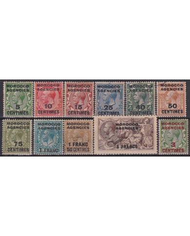 F-EX45726 BRITISH UK MOROCCO MARRUECOS STAMPS LOTS.