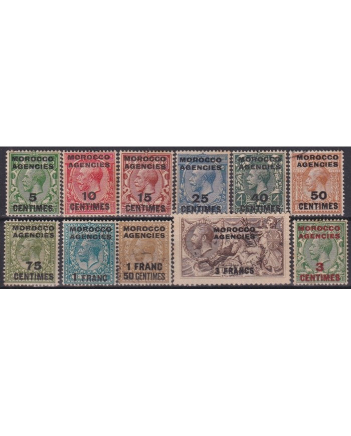 F-EX45726 BRITISH UK MOROCCO MARRUECOS STAMPS LOTS.