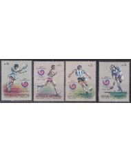 F-EX52013 ARGENTINA MNH 1988 SEOUL OLYMPIC GAMES ATHLETISM TENNIS SOCCER HOCKEY