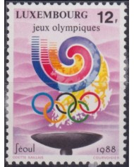F-EX52070 LUXEMBOURG MNH 1988 SEOUL OLYMPIC GAMES.