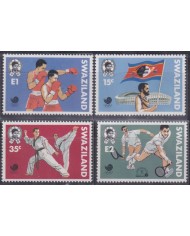 F-EX52127 SWAZILAND MNH 1988 SEOUL OLYMPIC GAMES ATHLETISM BOXING KARATE.
