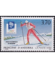 F-EX50798 ANDORRA MNH 1994 LILLEHAMMER WINTER OLYMPIC GAMES SKI.