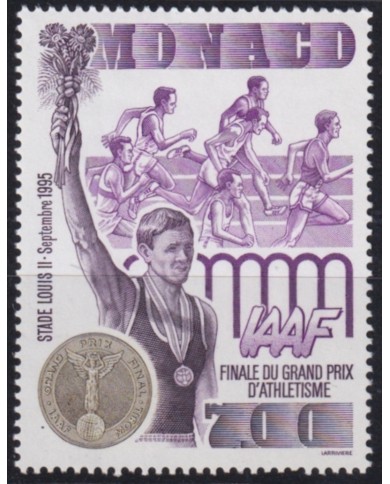 F-EX49433 MONACO MNH 1993 GRAN PRIX ATHLETISM CHAMPIONSHIP.