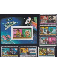 F-EX50455 CENTRAL AFRICA MNH 1979 CHILD YEAR UNICEF EINSTEIN REMBRANTD OLYMPIC GAMES.