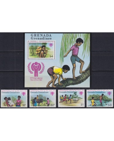 F-EX51001 GRENADA & GRENADINES MNH 1979 CHILD YEAR UNICEF CHILDREN GAMES.