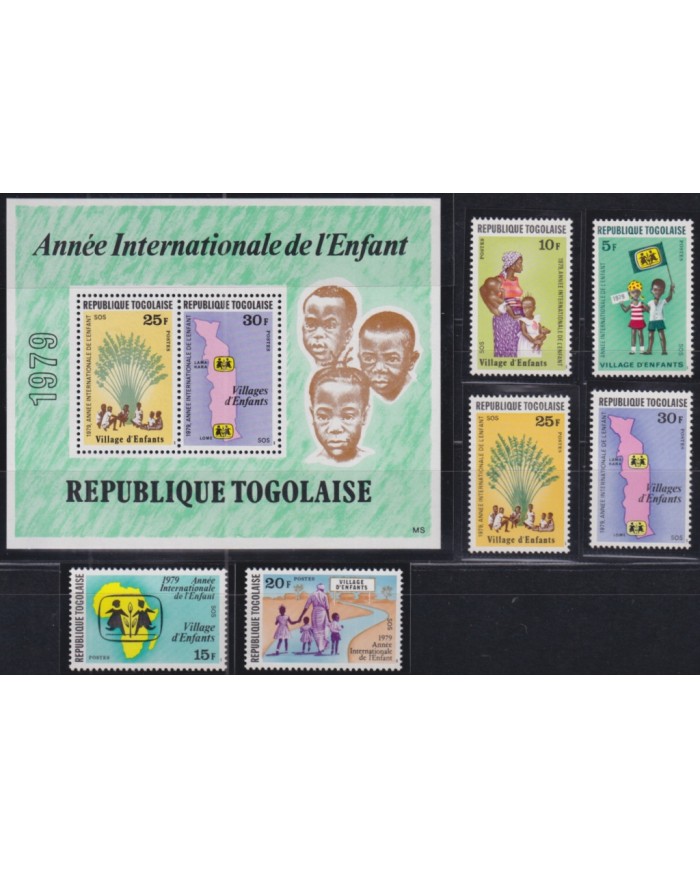 F-EX51003 TOGO MNH 1979 CHILD YEAR UNICEF CHILDREN.