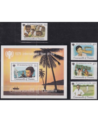 F-EX50964 DOMINICA MNH 1979 CHILD YEAR UNICEF.