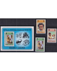 F-EX50969 SIERRA LEONE MNH 1979 CHILD YEAR UNICEF CHILDREN.