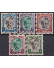 F-EX48512 LUXEMBOURG 1931 CHARITY WELFARE CHILDREN USED +120€.