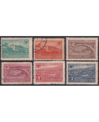 F-EX48684 ALBANIA 1946 LANDSCAPE.