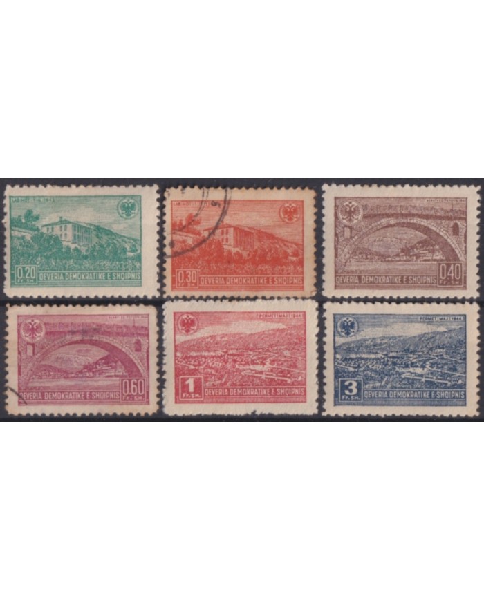 F-EX48684 ALBANIA 1946 LANDSCAPE.