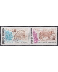 F-EX50752 ANDORRA MNH 1991 FAUNA NATURA SHEEP COW CAO.