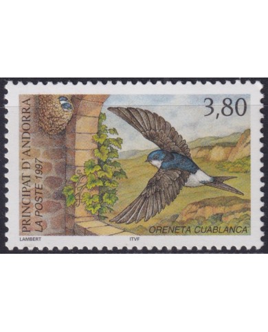 F-EX50760 ANDORRA MNH 1997 PROTECTION NATURE BIRD AVES PAJAROS OISEAUX.